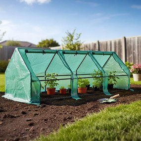 Recipient practic pentru grădină cu dimensiunile 95 x 95 x 295 cm