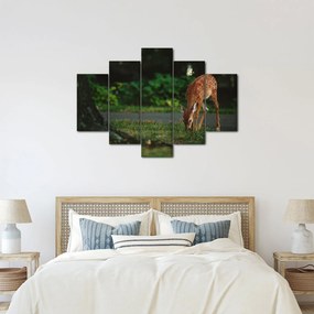 Tablou cu pui de cerb (150x105 cm)