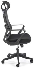 Scaun de birou Fidato, negru
