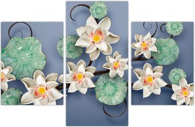 Tablu cu nufăr (90x60 cm)