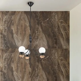 Lustră pe lanț Brilagi COTTAGE 3xG9/40W/230V fag/alb