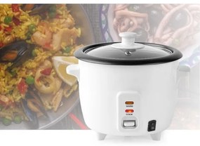 Aparat de gătit orez 300W/230V 0,6l alb Nedis KARC06WT