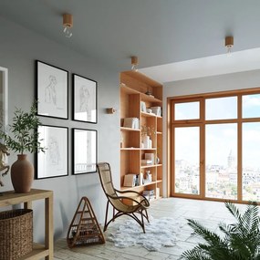 Veioză din lemn Sollux Elia