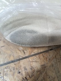 OFERTA Scaun de catifea crem LAVA clasa II