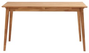 Masă dining din lemn de stejar Rowico Filippa, 140 x 90 cm