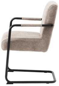 Scaun de dining bej Trout – Unique Furniture