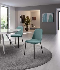 STONES Scaun din material textil 55cm X 46cm H. 85cm | Aosom Romania