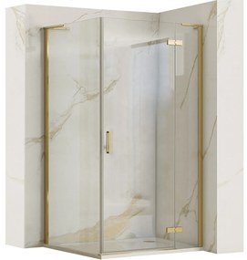 Cabina dus Hugo Auriu Periat 100x90cm, Rea
