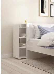 Tăblie de pat albă 145x80 cm Naia – Tvilum