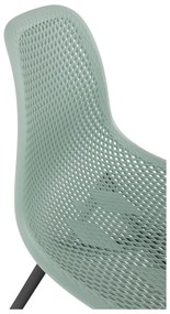 Scaun dining, verde negru, TEGRA TYP 2