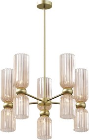 Lustra, Candelabru design modern Antic Cognac