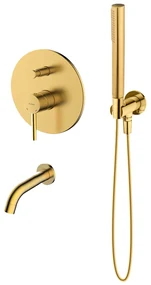 Set baterie cadă-duș Oltens Molle 34100810, pipă baterie Oltens Molle 39100810, 39304810, 37102810, 37200800