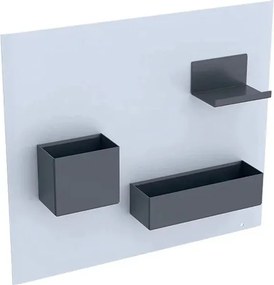Panou magnetic suspendat alb/negru Gaberit Acanto