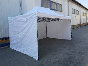 Cort pavilion 3x4,5 alb SQ