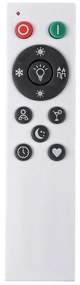 Plafoniera LED slim cu telecomanda Damien 39cm
