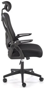 Scaun de birou Negro negru H130 cm