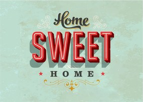 Tablou - Home sweet home (70x50 cm)