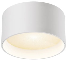 Spot LED aplicat design tehnic Vega D-14cm alb
