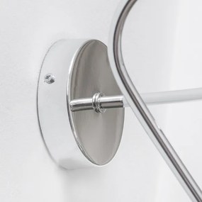 Aplica de perete OXFORD 1xE27/15W/230V crom lucios