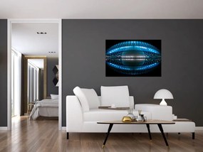 Tablou cu stadion de fotbal (90x60 cm)