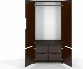 Dulap lemn masiv TerraCraft Fag, 86 × 60 × 180 cm
