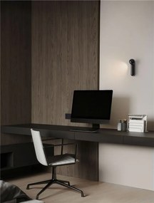 Aplica cu spot LED stil minimalist 3000K NOTIC negru