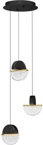 Lustra decorativa cu 3 pendule LED 2700K DORIN