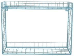 Raft turcoaz etajat din oțel 40 cm Reja – PT LIVING