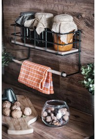 Raft Sepusi (stejar + negru) . 1095902