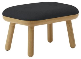 Scaun gri antracit-în culoare naturală Paff Low – UMAGE