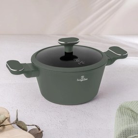Oala aniaderenta cu interior titan 20 cm Green Matte Collection Berlinger Haus BH 8200