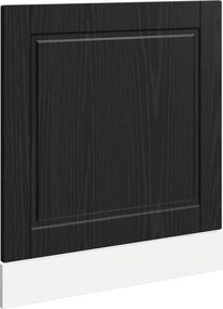 vidaXL Dulap de bucătărie Stejar Negru 60 x 1,5 x 67 cm Lemn compozit