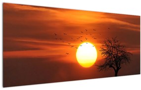 Tablou - Apus de soare (120x50 cm)
