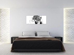 Tablou - Spectacol de modă (120x50 cm)