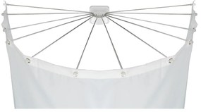 Bara pentru perdeaua de dus cu 12 brate, inox, Wesnko