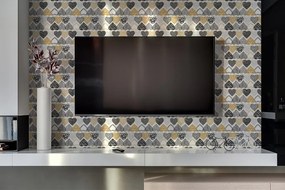 Panou perete Inimi decorative