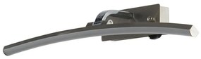 Aplica de perete LED pentru oglinda sau tablou Santorini argintiu, L-50cm