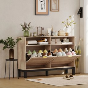 HOMCOM dulap pantofi compact | Aosom Romania