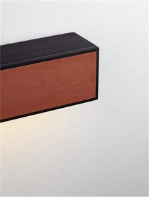 Aplica LED de exterior solara cu senzor de miscare IP65 BROWN