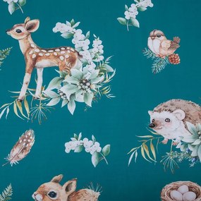 decoDoma Lenjerie de pat Dual Feel FAUNA