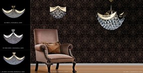 Plafoniera XL Cristal Bohemia Exclusive FIONA 900x900