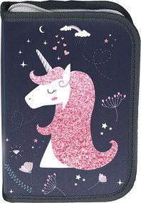 Set ghiozdan din 5 piese pentru fete - Unicorn