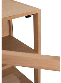 Vitrină lemn din lemn de stejar 60x130 cm Kaiser – Hübsch