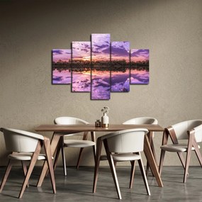 Tablou cu cerul violet (150x105 cm)