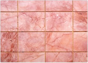 Tablou - Roz, gresie marmorată (70x50 cm)