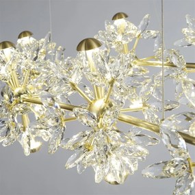 Lustra LED suspendata cristal design lux elegant BELLE