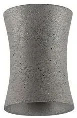 Spot aplicat design decorativ ciment, PELIA piatra neagra