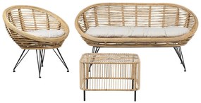 Set mobilier de grădină Marza (natural). 1081221