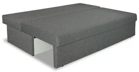 Canapea Extensibila Vario Cu Lada Gri Inchis, 191 x 98 x 80 Cm