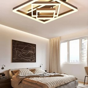 Lustra LED Cu Telecomanda, Elit's, Esn5193 -3F, Maro Coffee